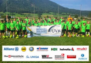 UVK unterstützt Jugendarbeit bei SV Grün-Weiß Micheldorf